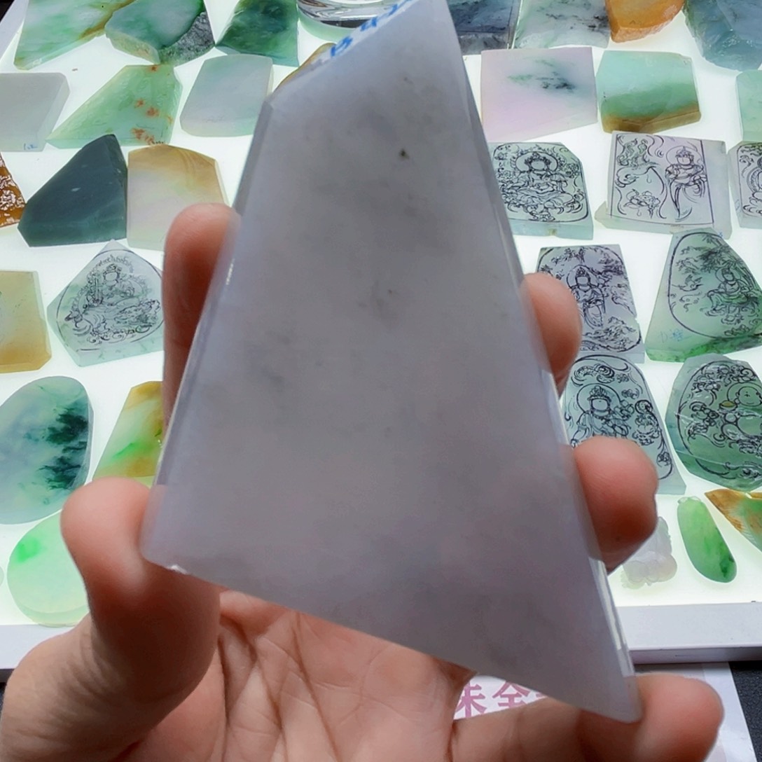 定制翡翠未镶嵌天然翡翠a货