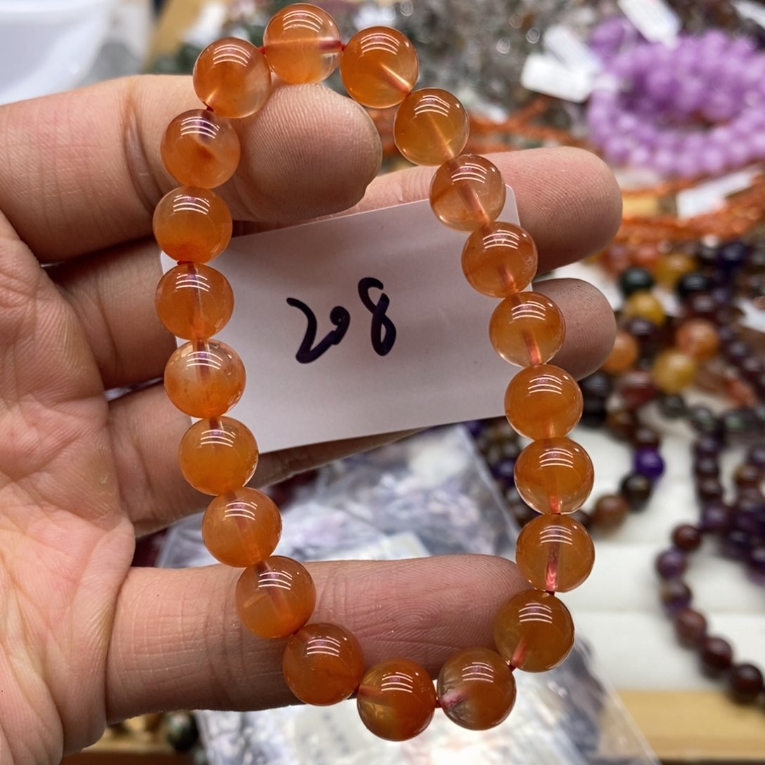 水晶手链未镶嵌天然