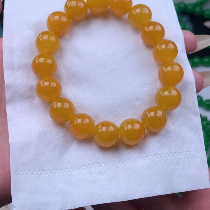 飞****缅料卡12男士手链