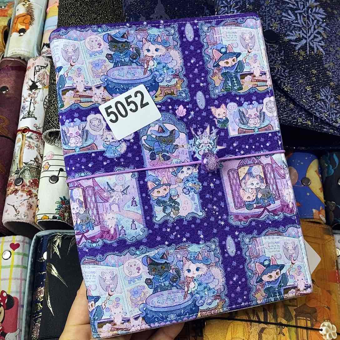 织绣A5 活页不加纸5052