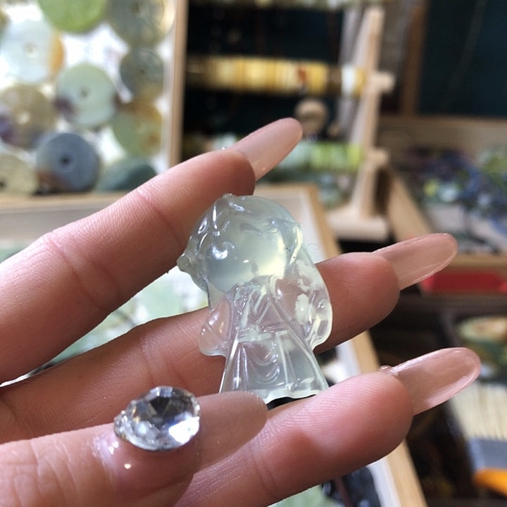 岫玉岫玉挂件未镶嵌