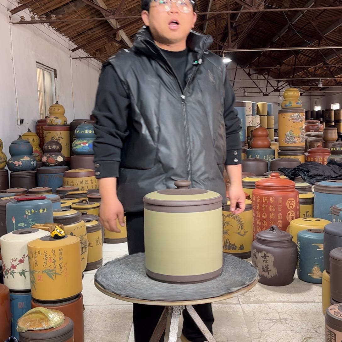 紫砂茶叶罐茶叶罐