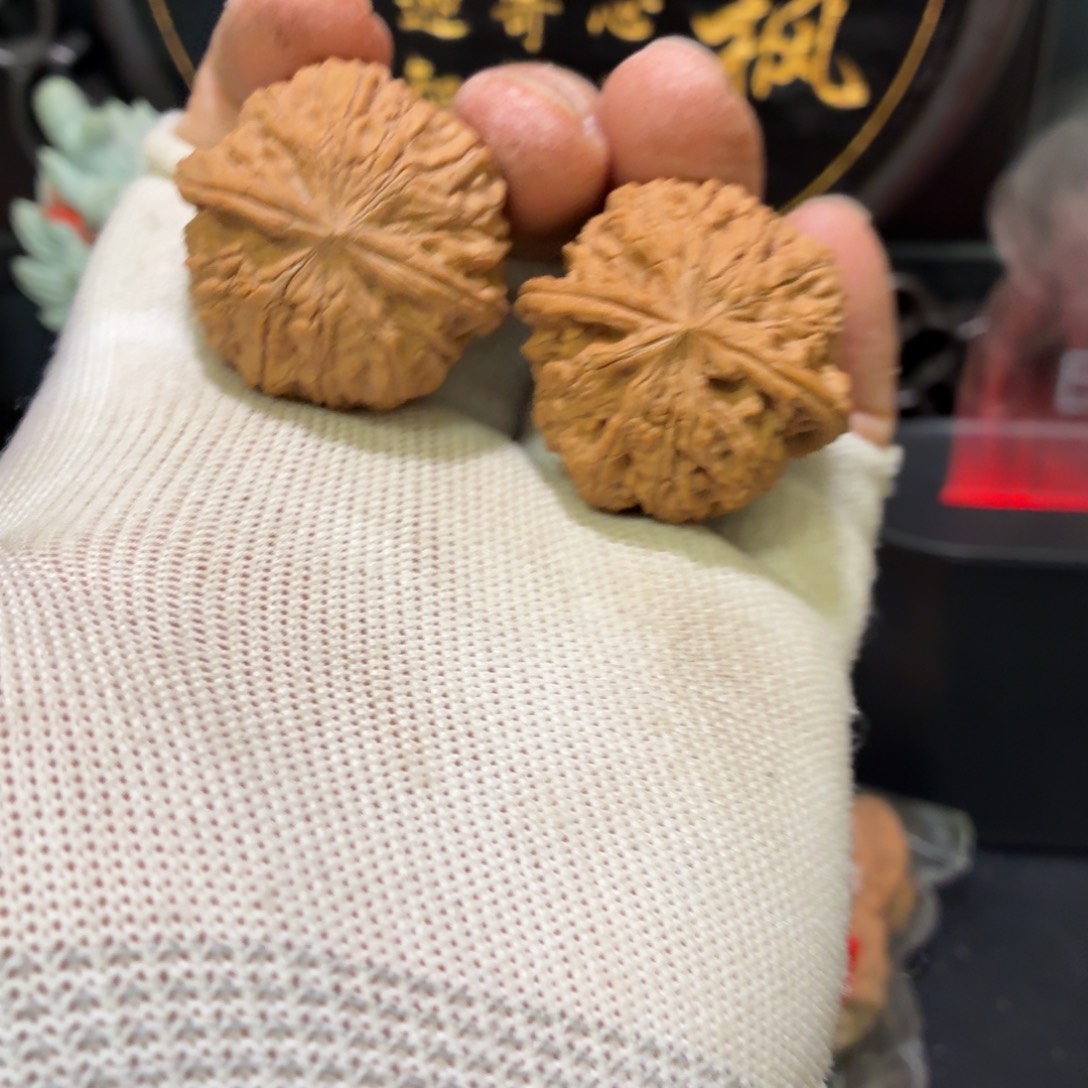 吊坠文玩核桃四方鼎16.6