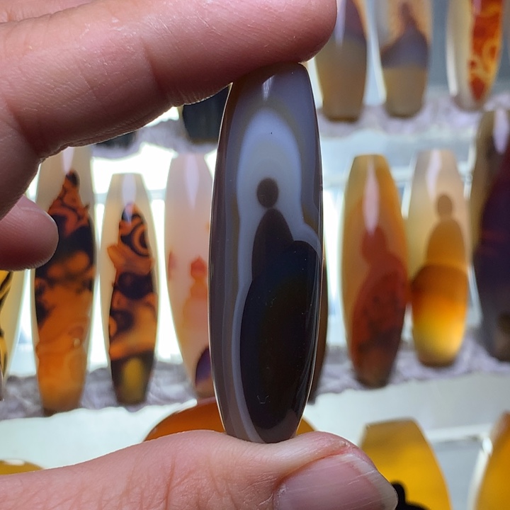 玛瑙/玉髓颈饰未镶嵌79