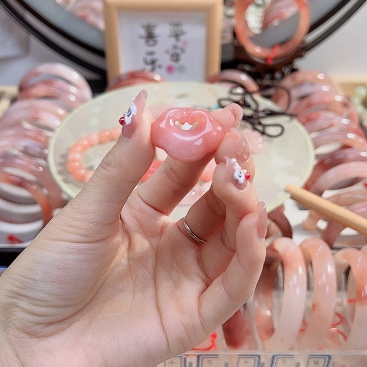 石英质玉手镯未镶嵌天*