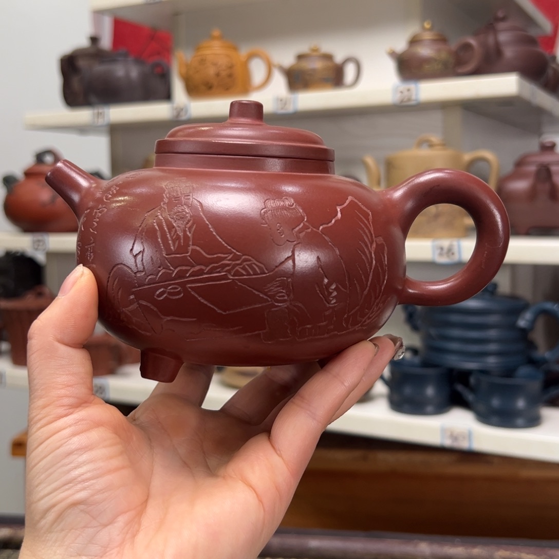 紫砂茶壶全手工制作