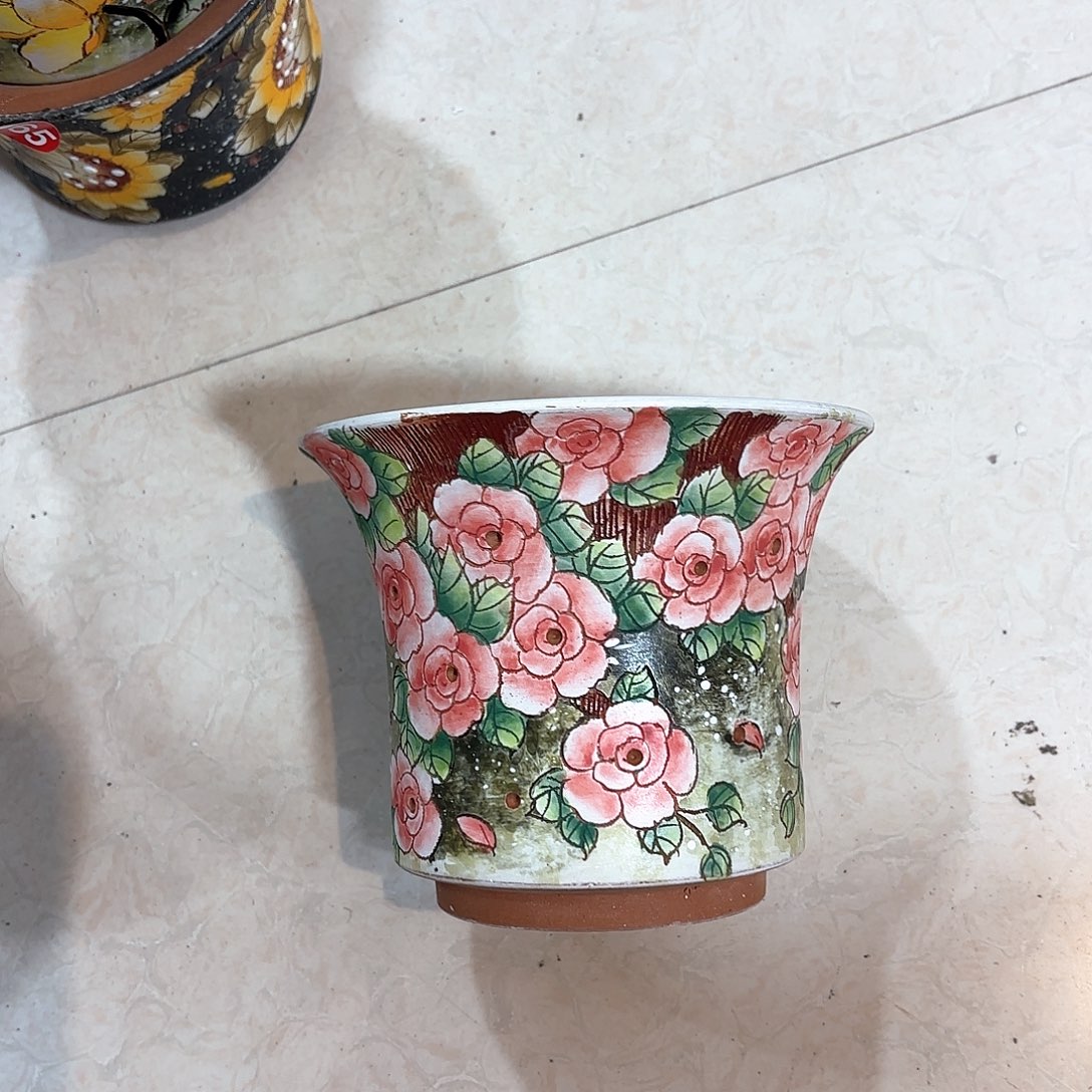 紫砂花盆手工花盆默认微瑕15/13