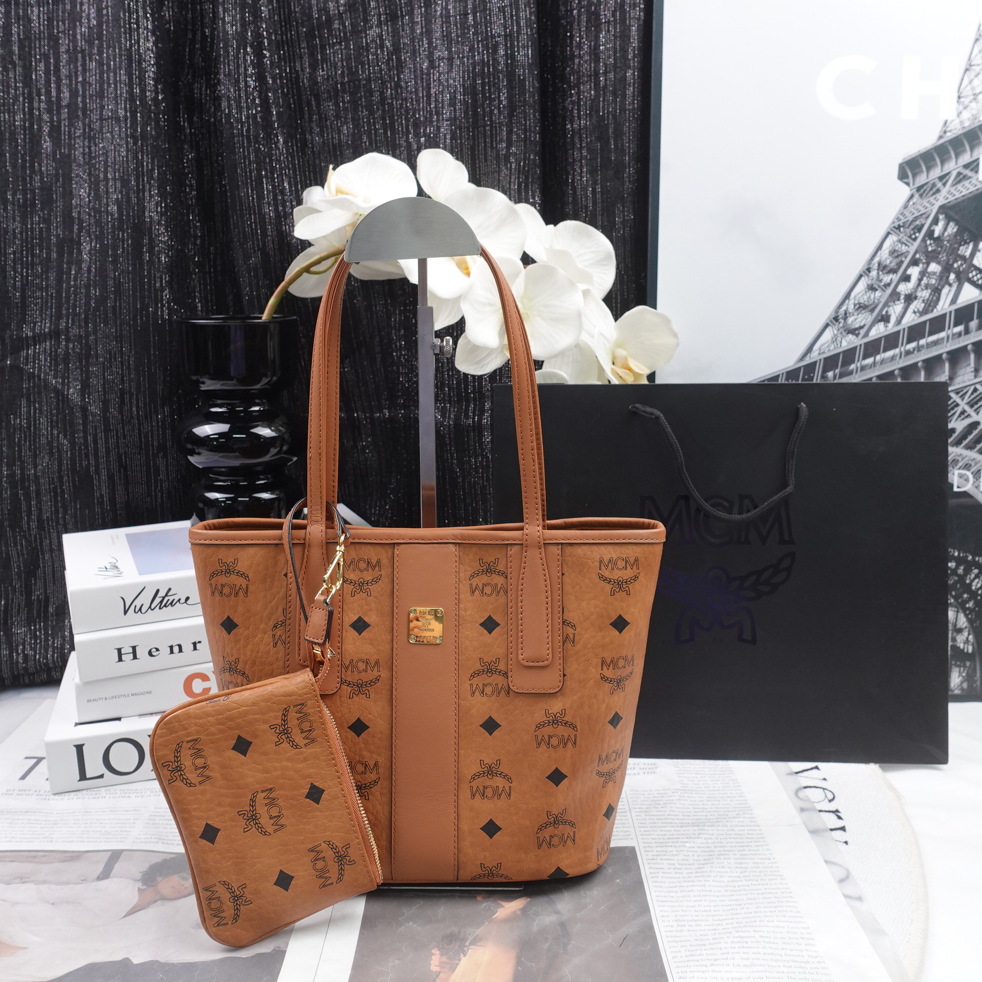 95新 MCM 单肩包/T20327109