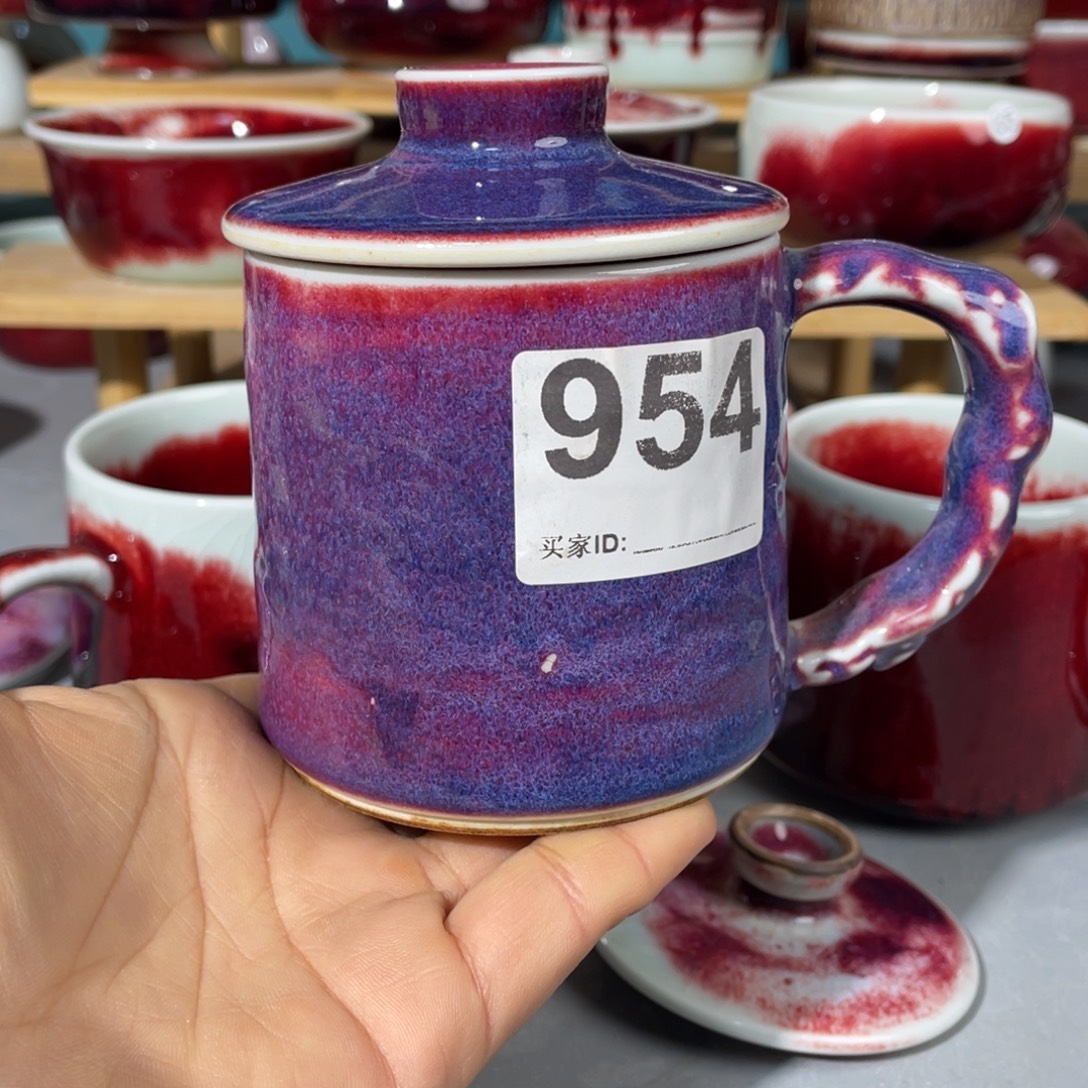 明***人瓷片纯手工制作……微微瑕