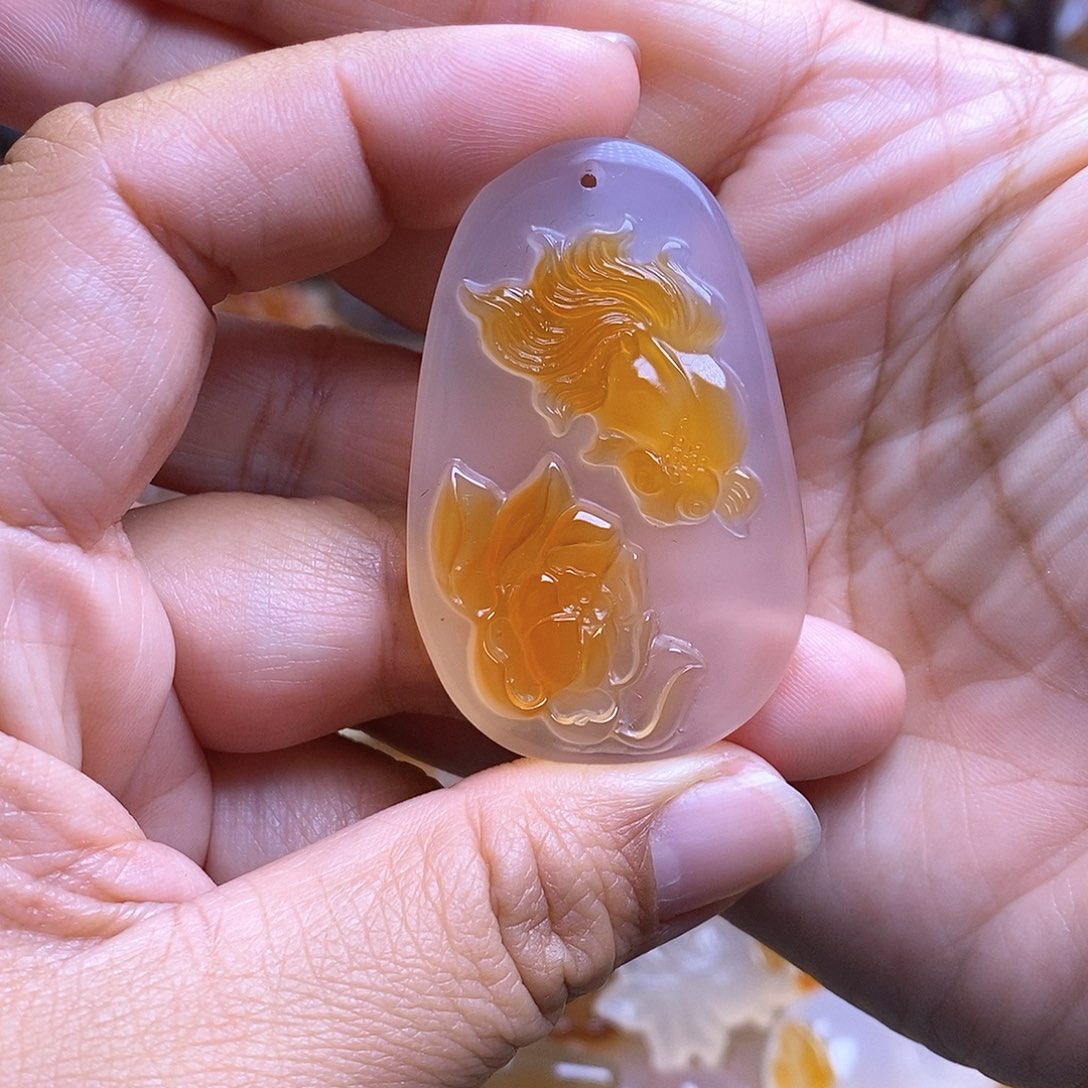 玛瑙/玉髓未镶嵌颈饰
