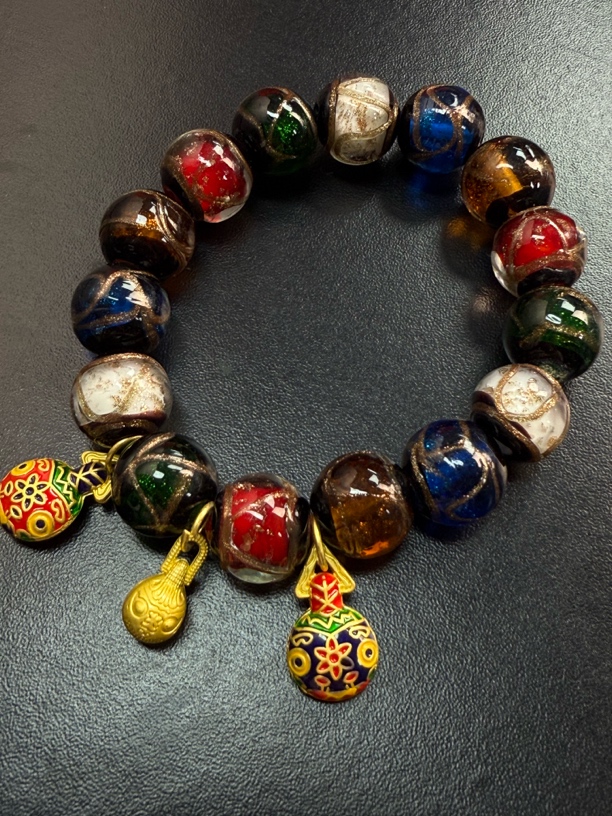 0881 大琉璃多宝_无礼盒精挑手串