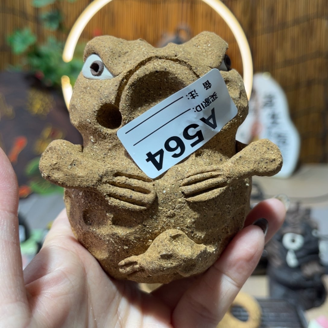 木村信鸿柴烧宝瓶