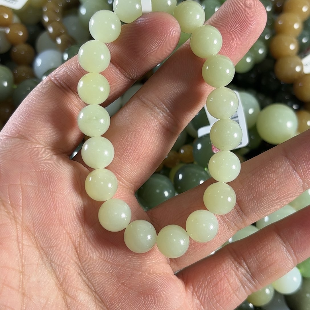 和田玉手链未镶嵌W75