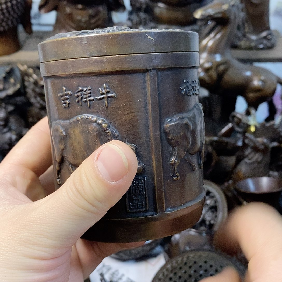 精品文玩铜器摆件