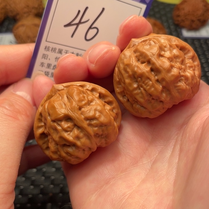 把件文玩核桃38蛤蟆46