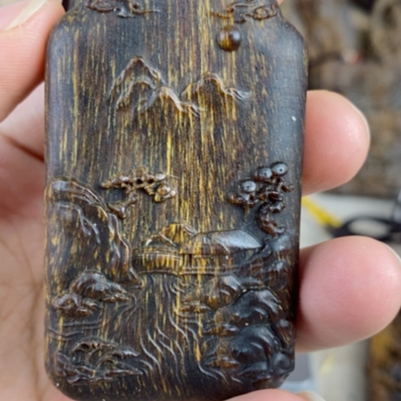 【闪购商品】木芽庄山水牌配养香罐