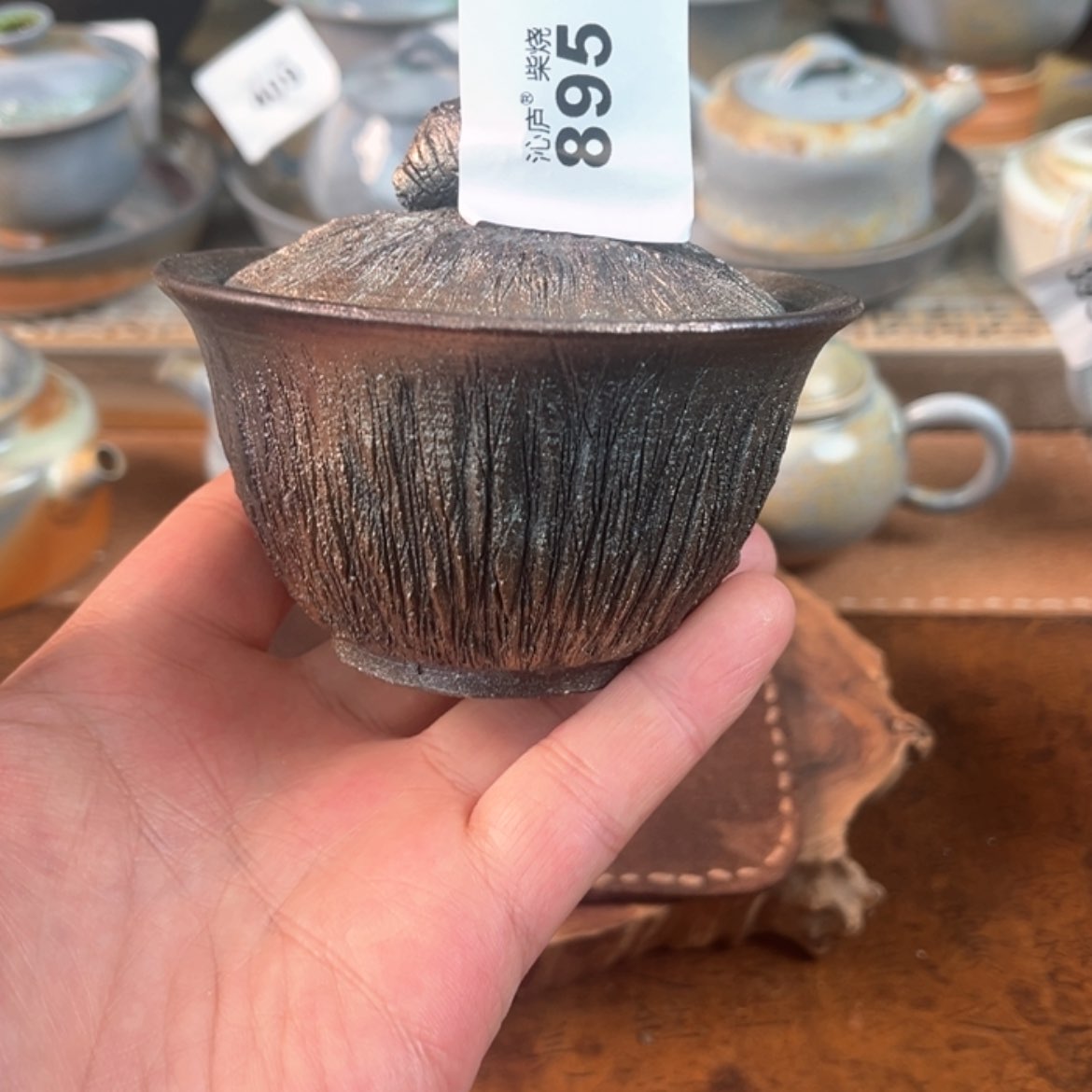 【闪购商品】沁庐柴窑古法柴烧手工茶具