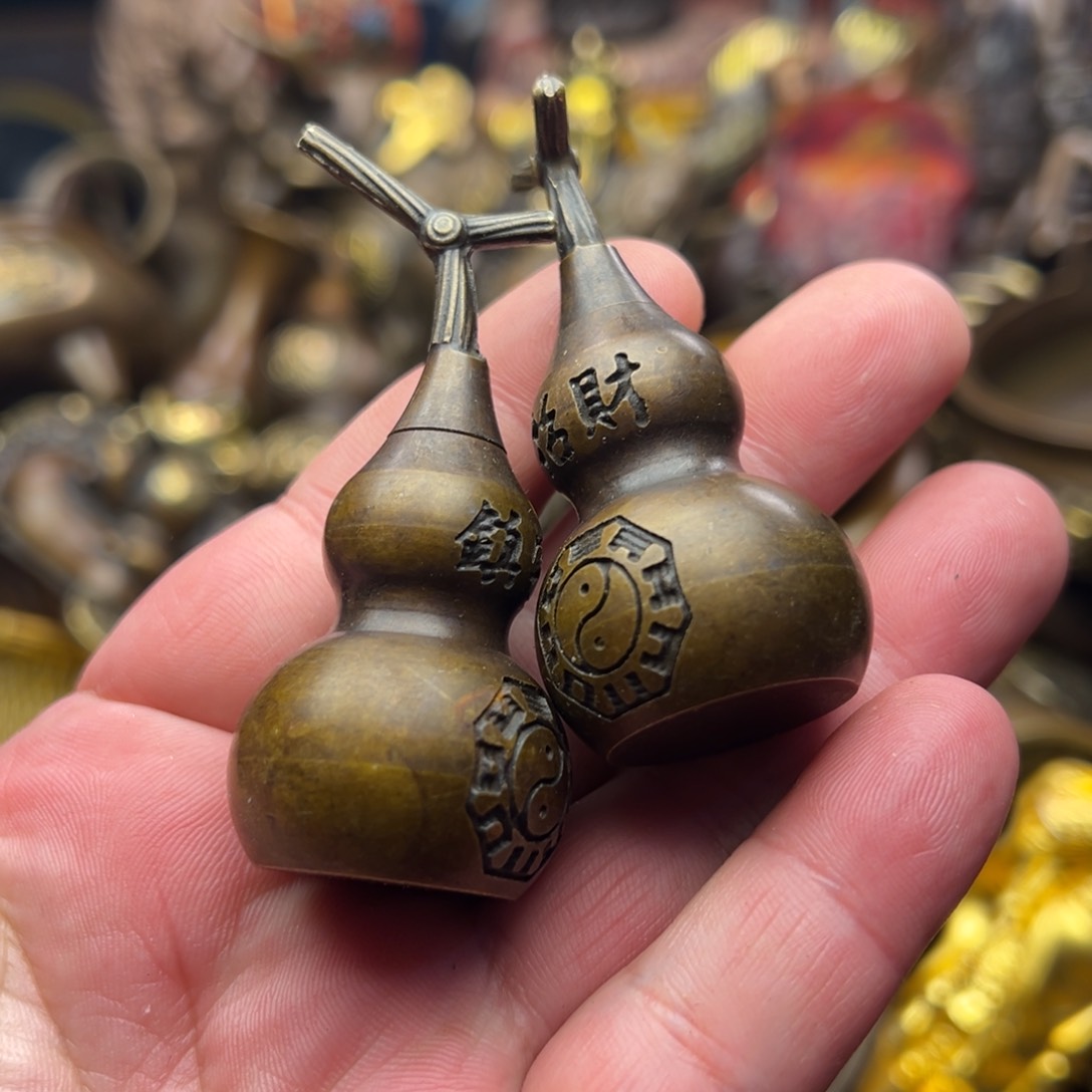 茶壶香炉铜器摆件