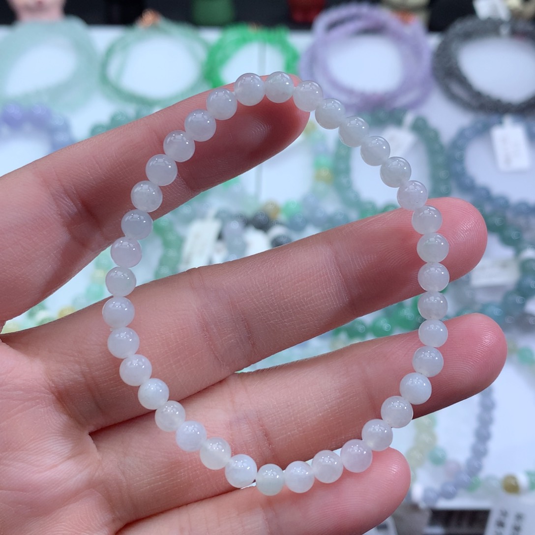 翡翠手链未镶嵌天然