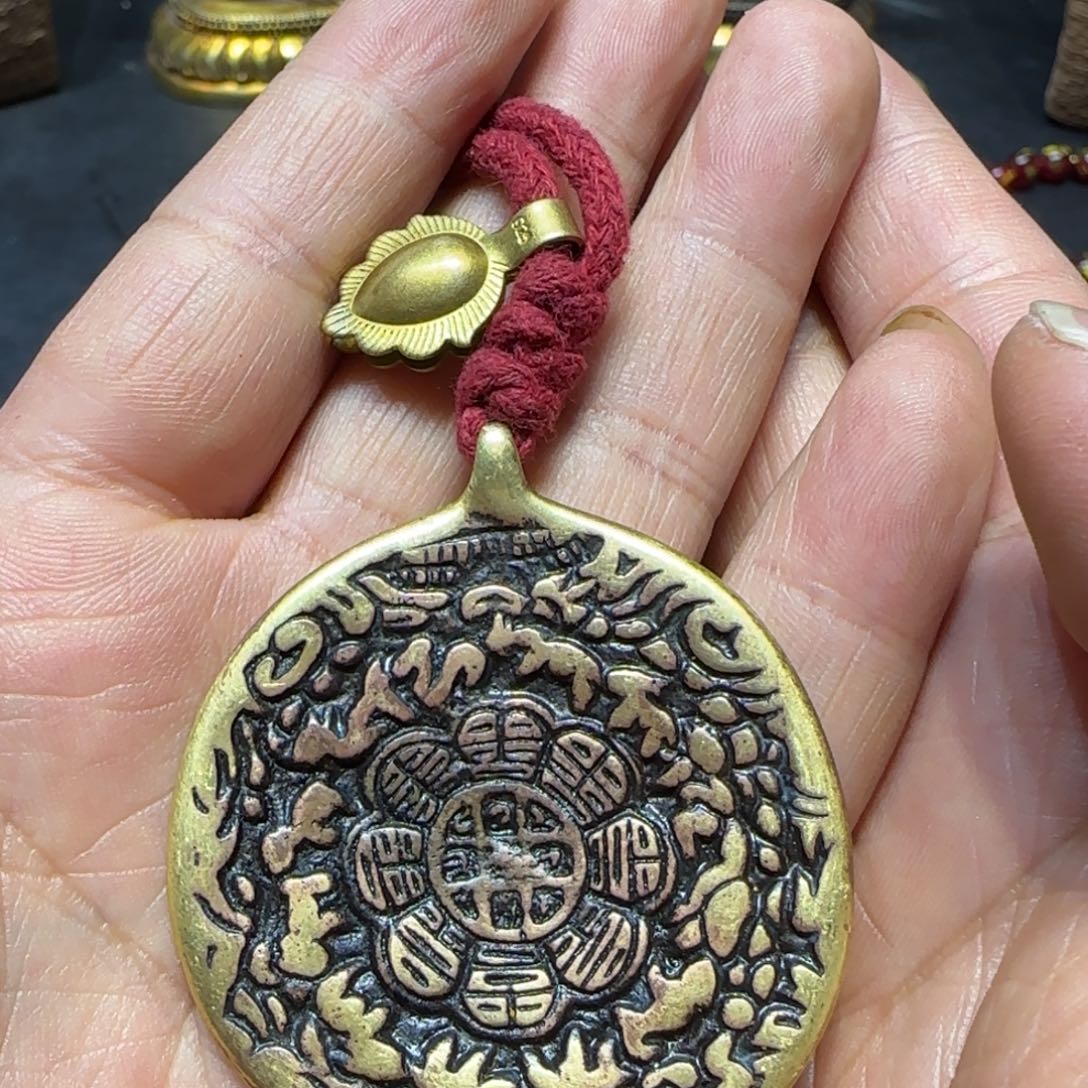 精品立马铜九宫牌