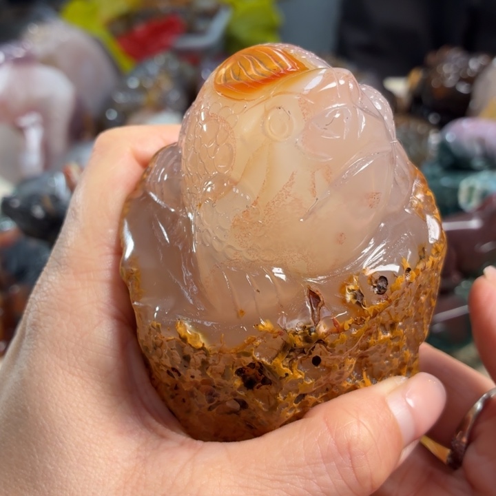 玛瑙/玉髓未镶嵌吊坠(不含链)