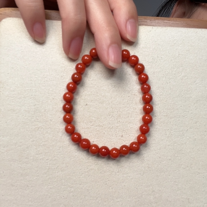 南红玛瑙未镶嵌手串