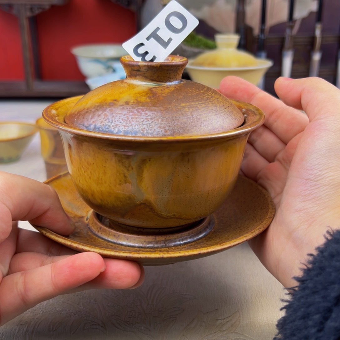 杯子纯手工柴烧主人杯微瑕