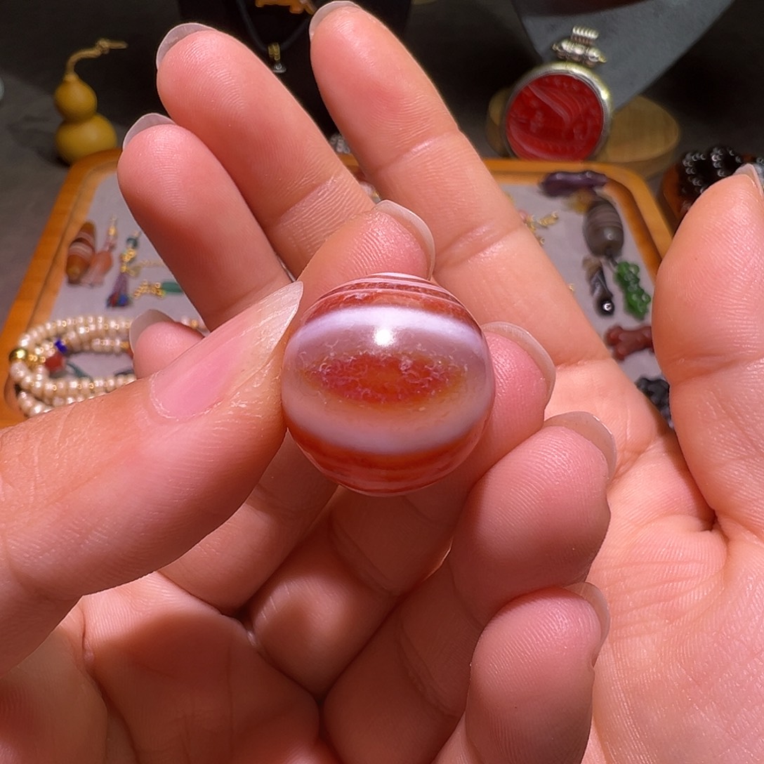 未镶嵌玛瑙/玉髓珠宝半成品