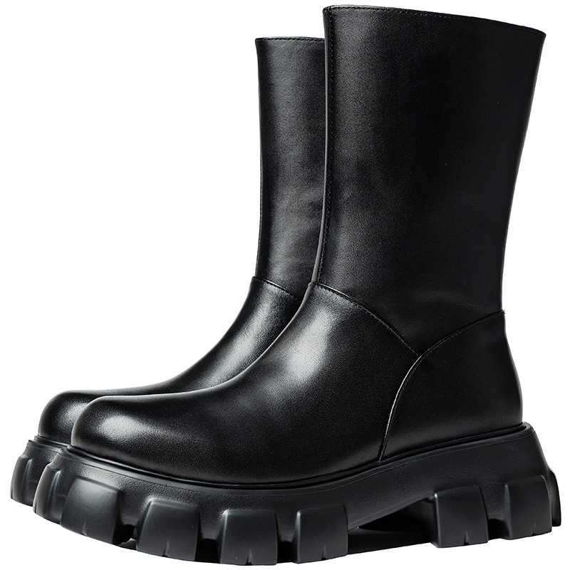 皮靴图片非实物直播间下单默认微瑕疵