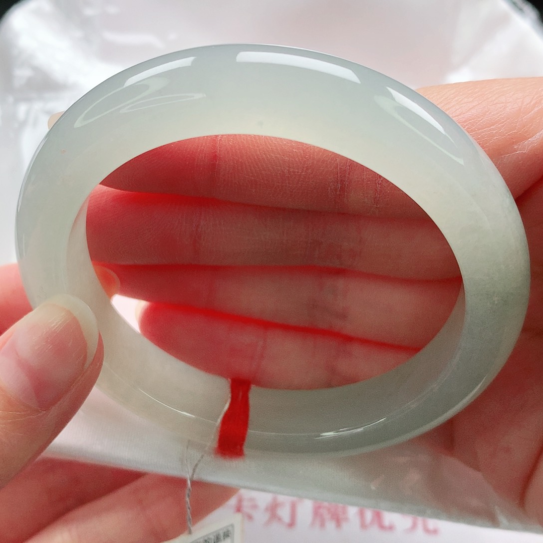 未镶嵌手镯翡翠54圈