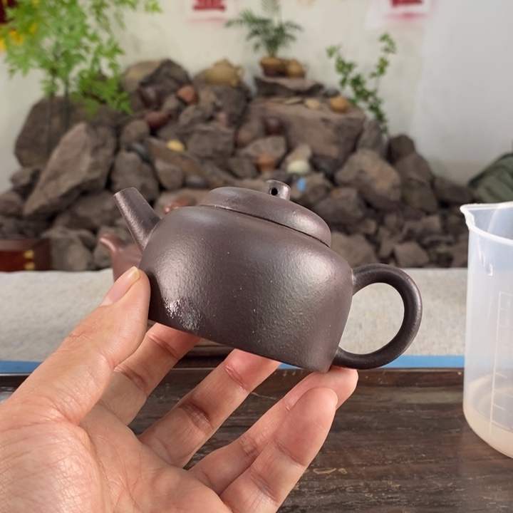 紫砂茶壶宜兴天青150