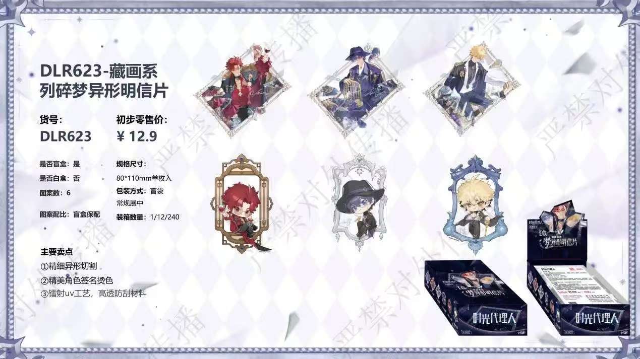时光代理人得力藏画系列周边