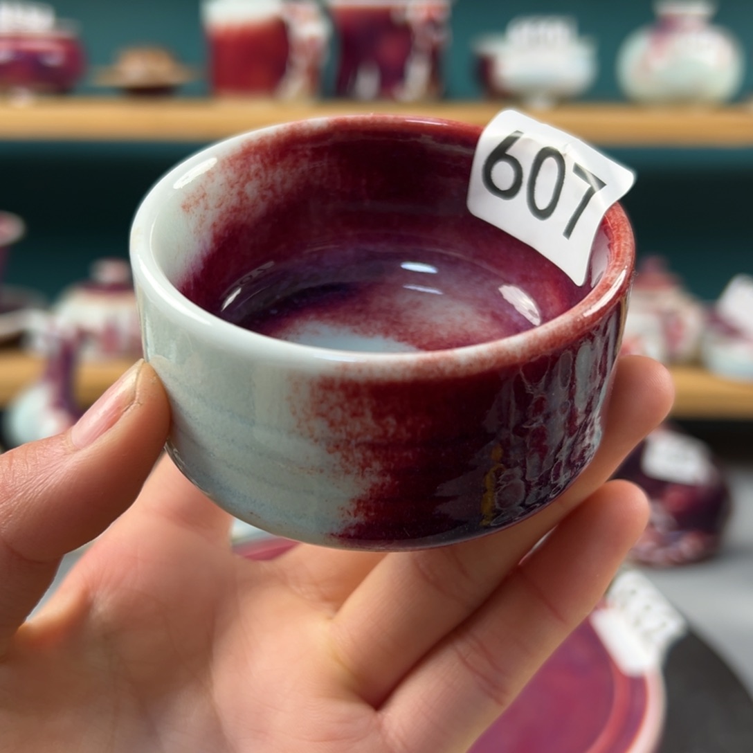 瓷片全品无暇主人杯纯手工