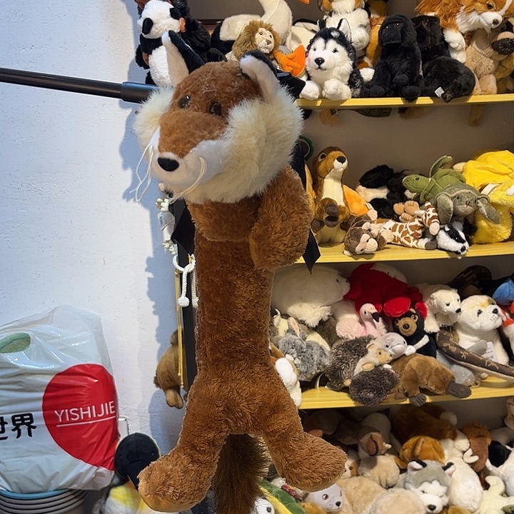 毛绒玩偶软软颗粒长条