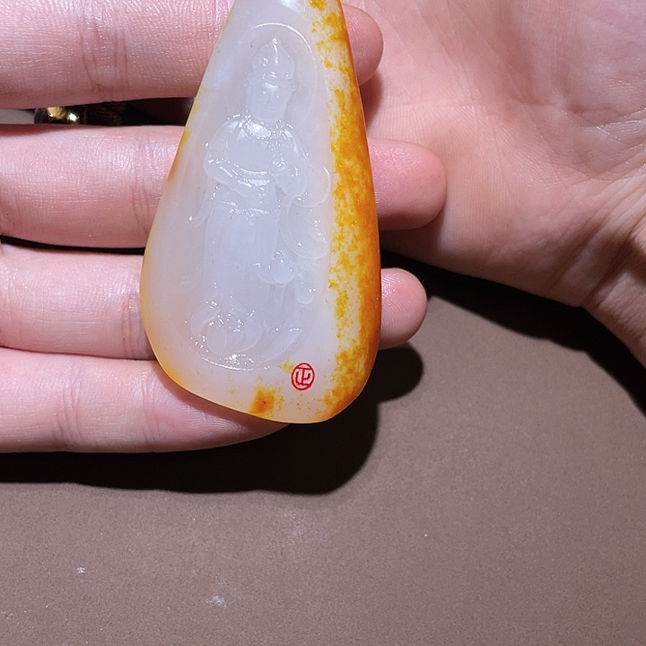 和田玉把件未镶嵌