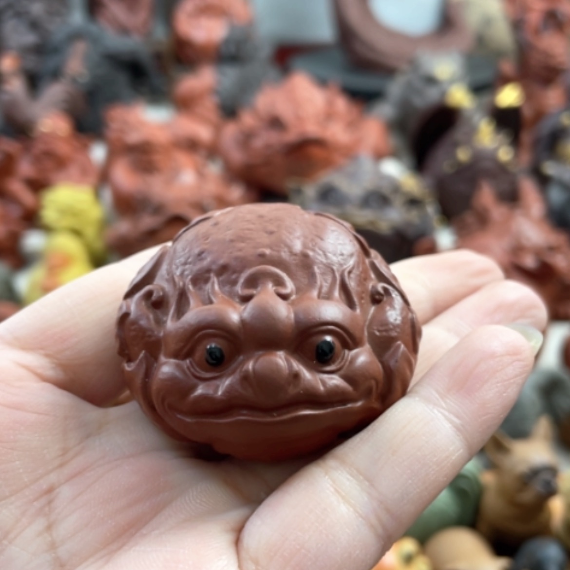 【闪购商品】紫砂茶宠紫砂金蟾