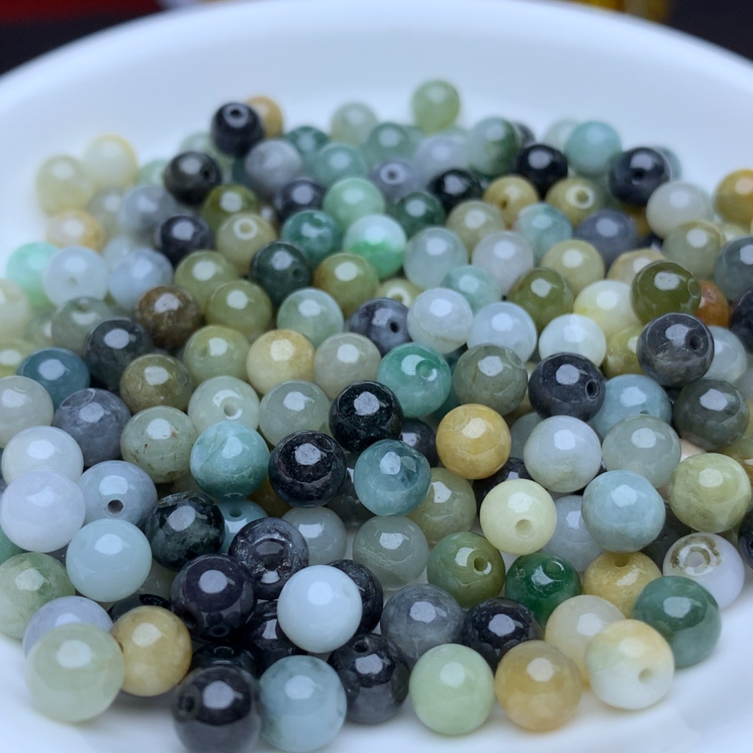 【闪购商品】翡翠手链未镶嵌卡6冰多宝50个