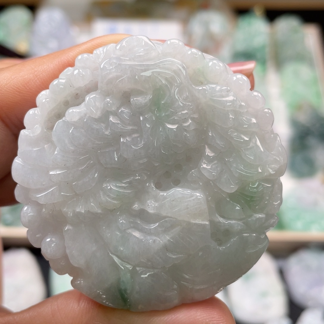 翡翠吊坠(不含链)未镶嵌