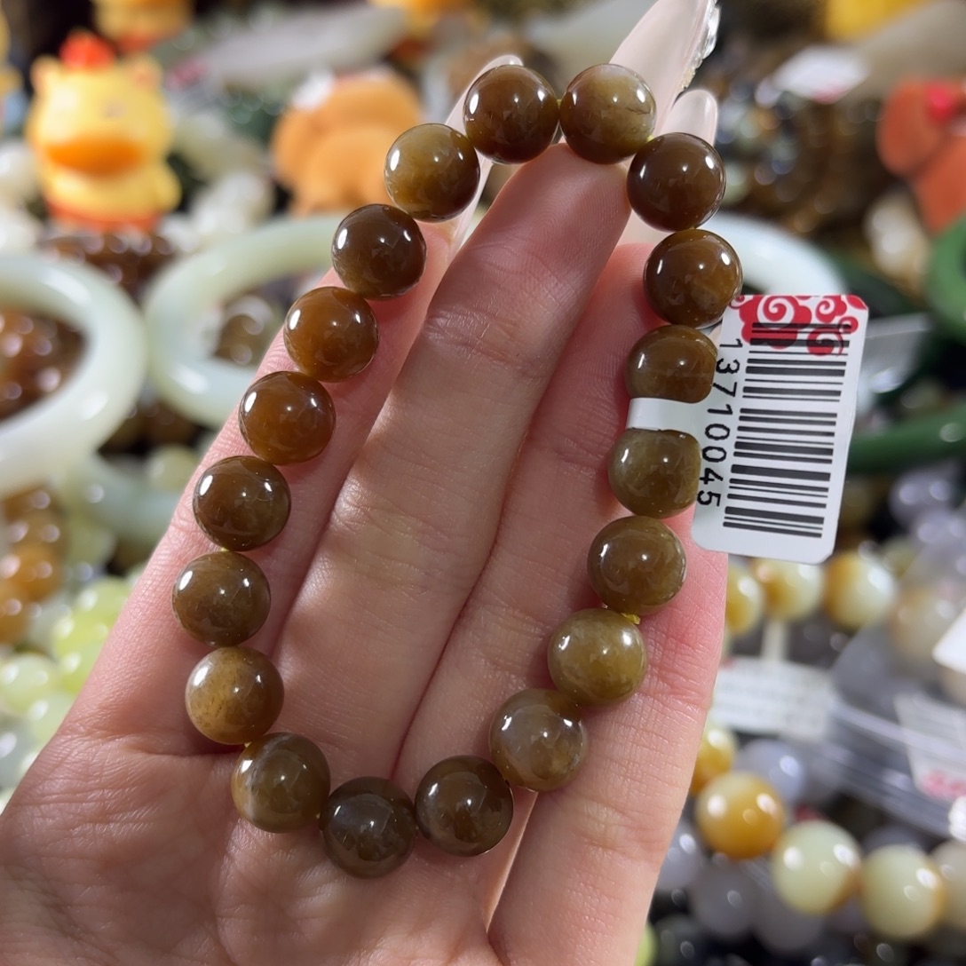 和田玉未镶嵌手链16