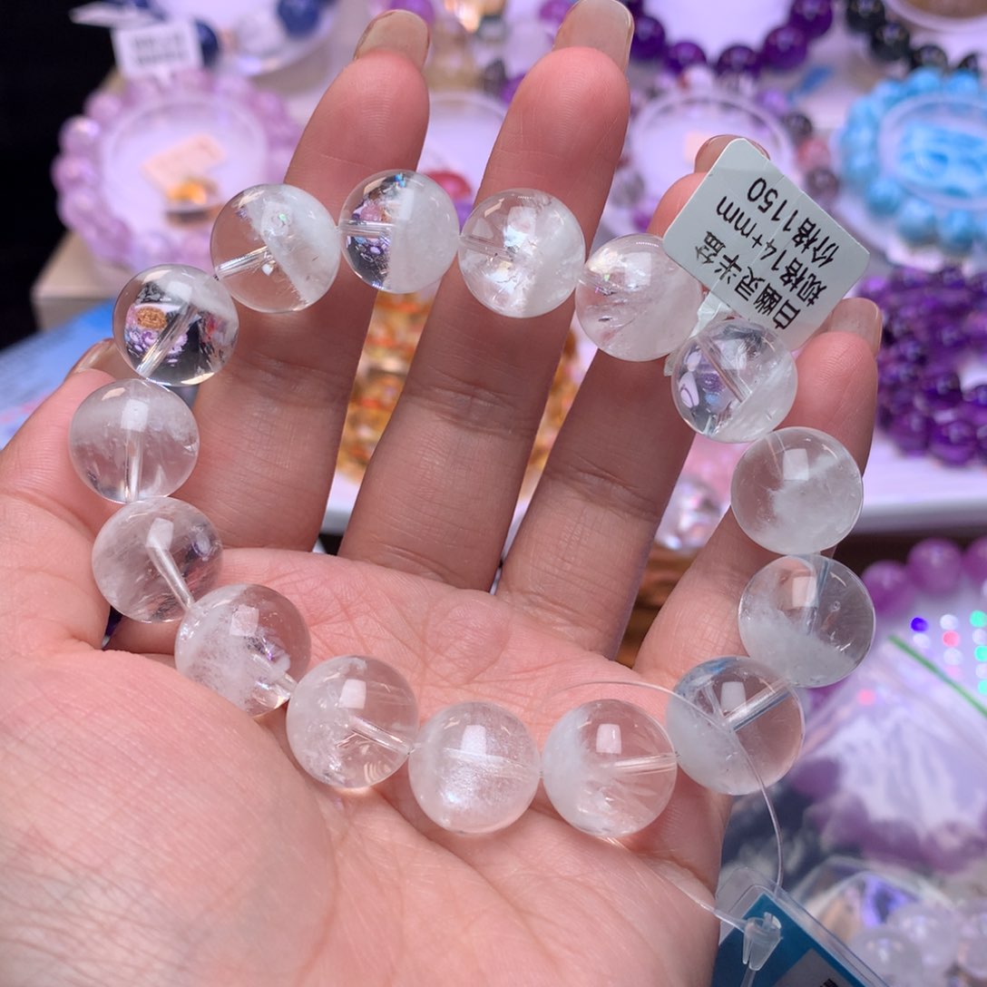 水晶手链未镶嵌w**?手链