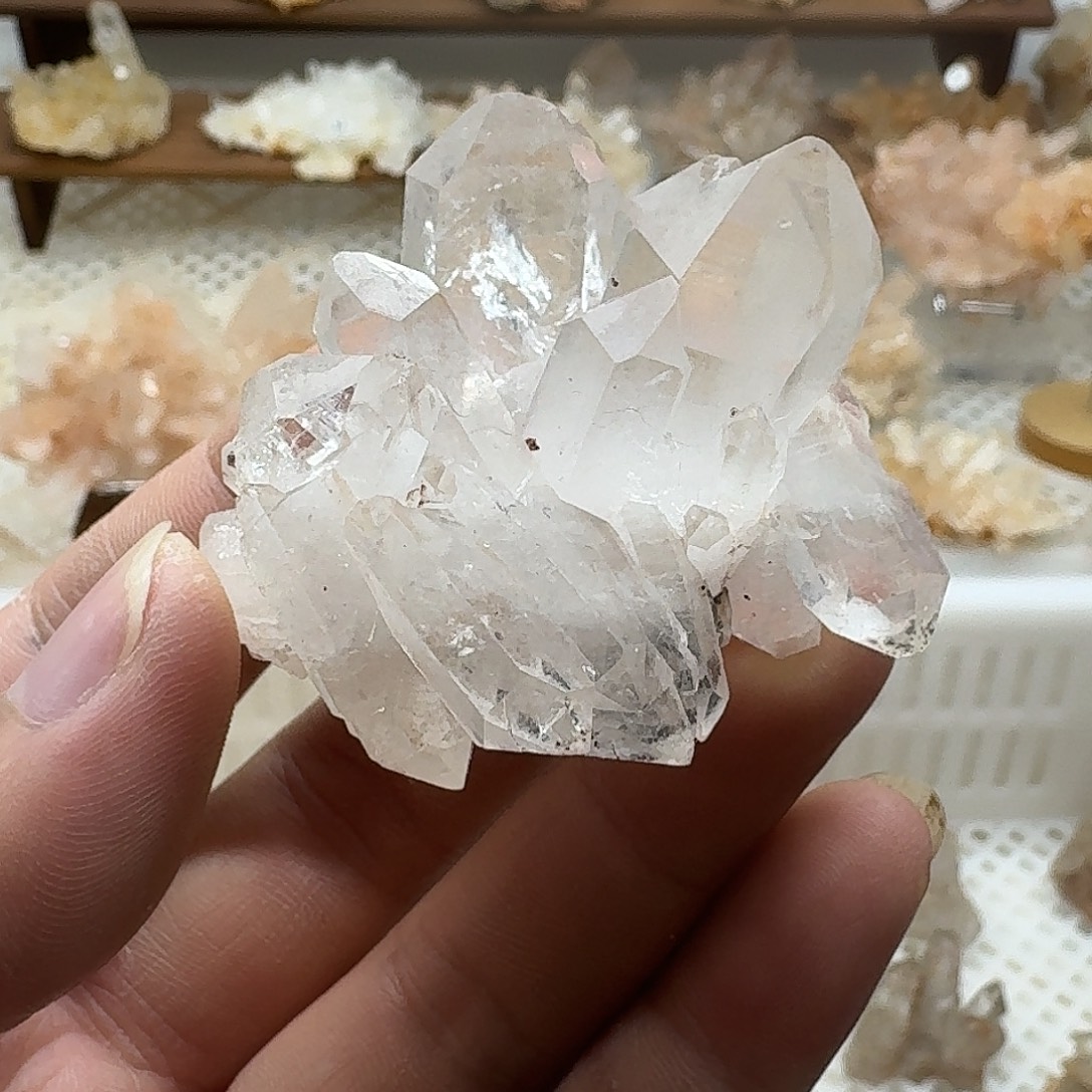 银S925镶嵌珠宝半成品水晶2