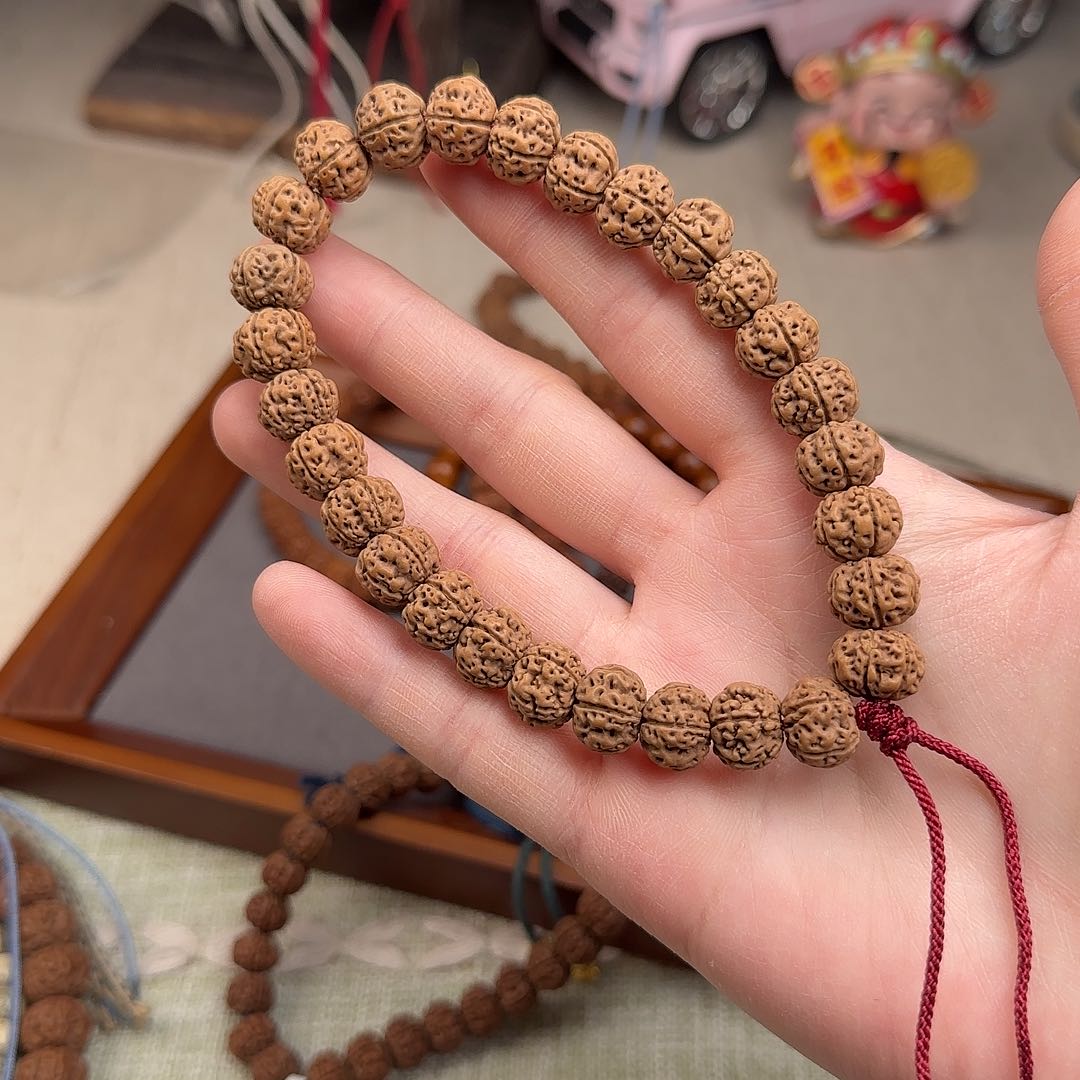 【闪购商品】金刚菩提手串11.6凹底梅花