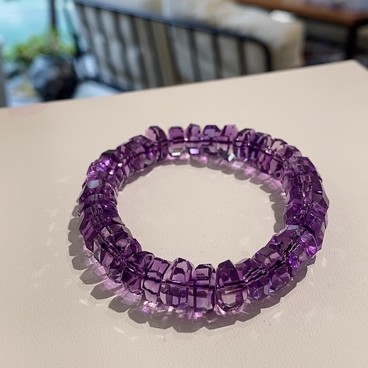 水晶手链未镶嵌紫水晶手链