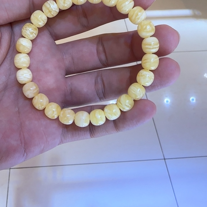 手链琥珀未镶嵌蜜蜡