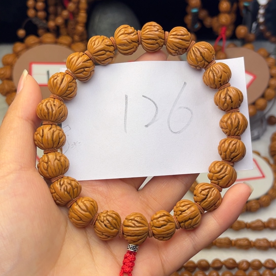 吊坠桃核龙纹桃核手持肚卡14野生籽