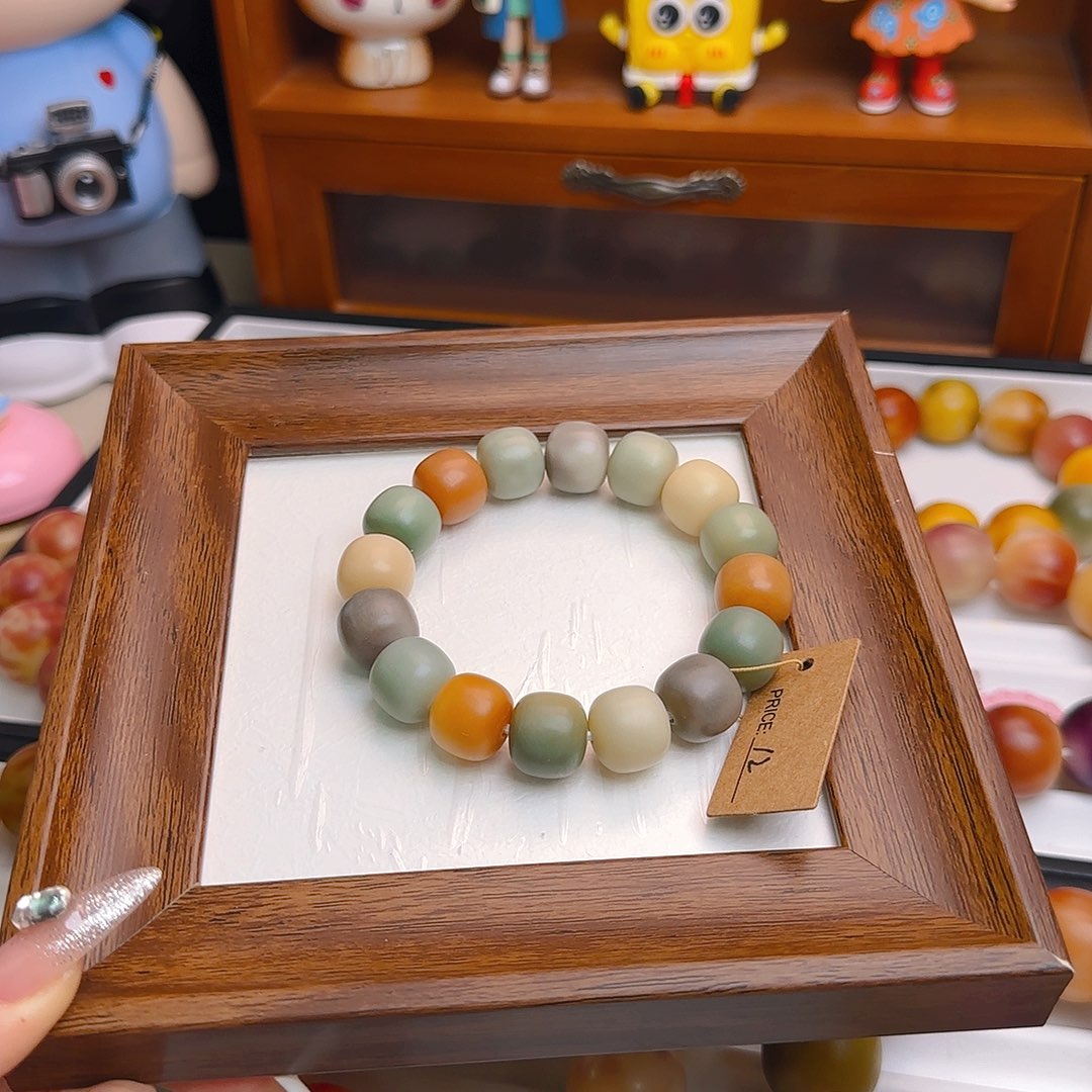 手串菩提根/象牙果卡15干磨桶珠12