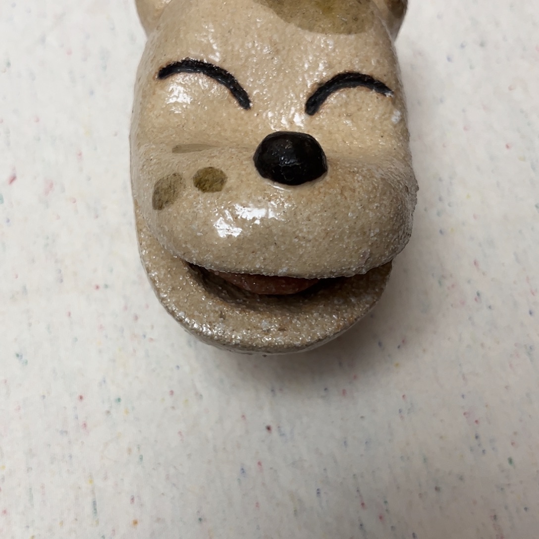 瓷片橘**酸小狗摆件好看好看好看好看好看