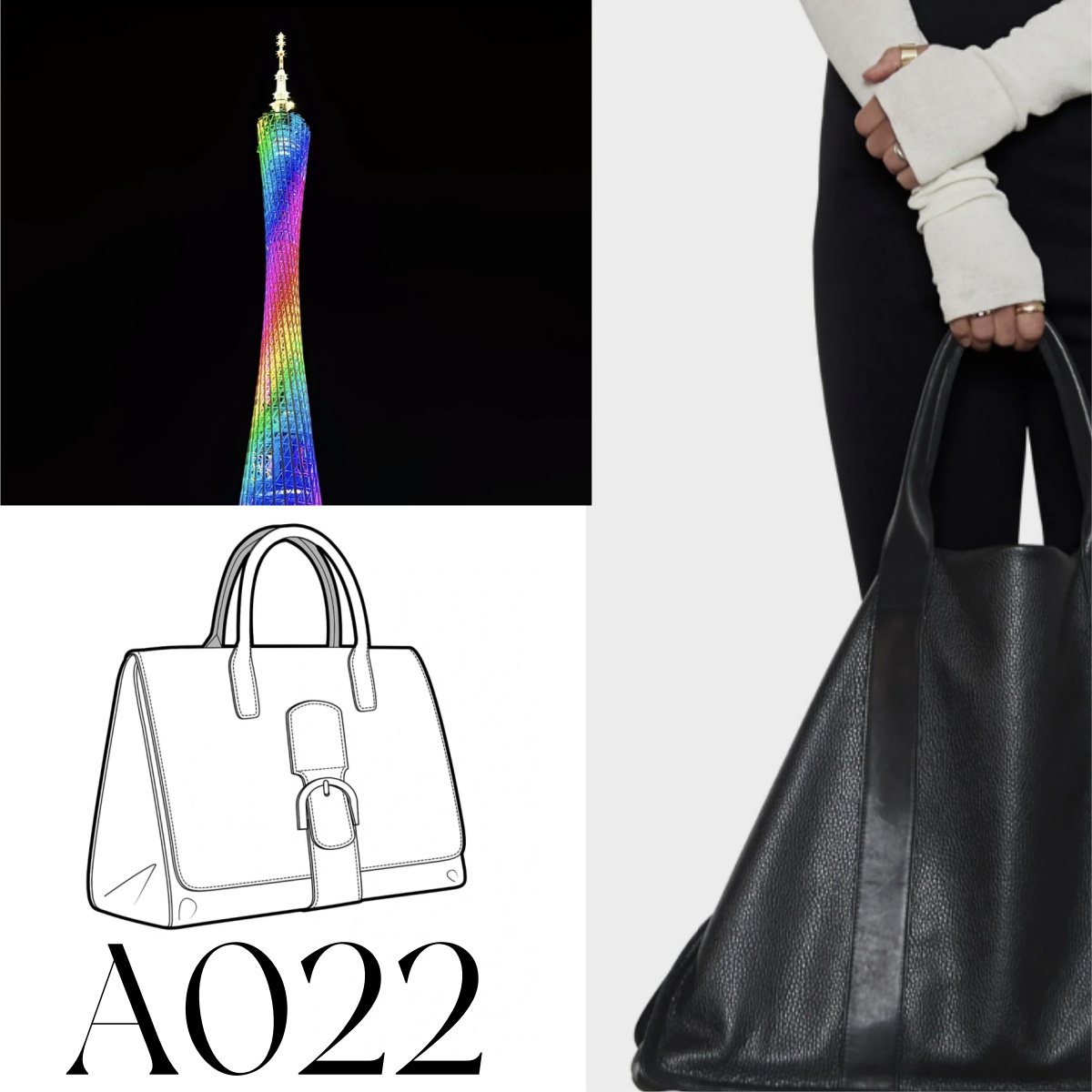 【A022】2025年新款大容量女包时尚百搭多功能女包