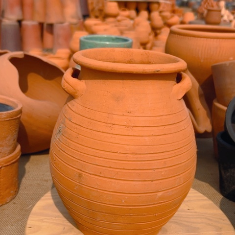 红陶口14高24微瑕