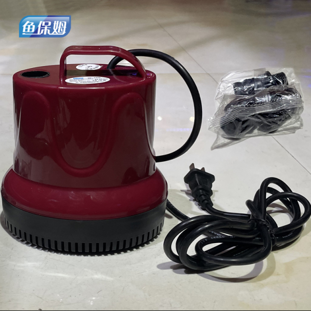 底吸泵鱼保姆防干烧底吸潜水泵鱼保姆W-100过滤水泵超静音